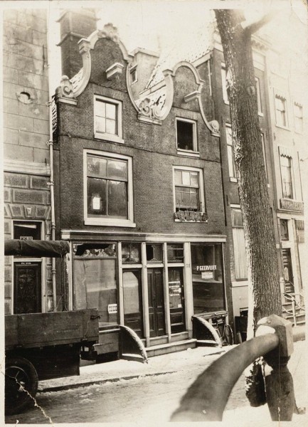 Herengracht 309 - 311, foto uit 1927, voor de herbouw van de twee panden