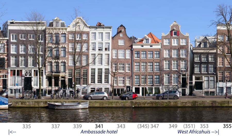 Herengracht 335 - 353 Hotel
