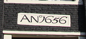 Herengracht 269, gevelsteen met anno 1656