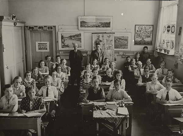 Herengracht 034 klassefoto 1949 SAA