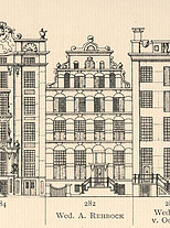 Herengracht 282 tekening Caspar Philips