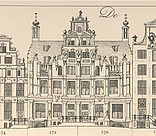 Herengracht 170 - 172, Tekening Caspar Philips