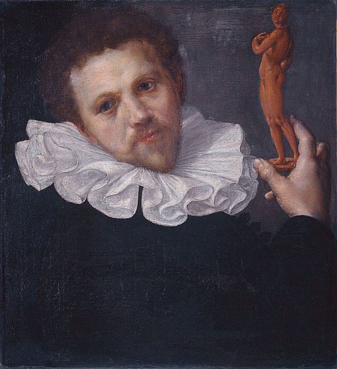 De goudsmid Paulus van Vianen, geschilderd door Cornelius Ketel