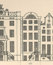 Herengracht 434 tekening Caspar Philips