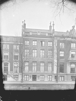 Herengracht 438 zwart-wit foto 1916