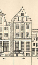 Herengracht 269, tekening Caspar Philips