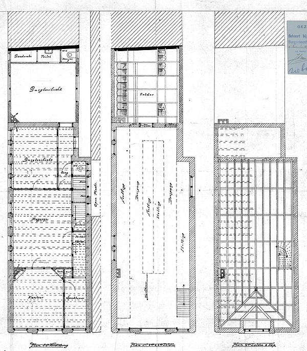 Herengracht 267 verb 1898 verdieping 3-4-z PA