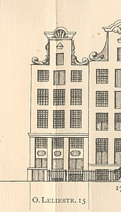 Herengracht 169a, Tekening Caspar Philips