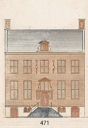 Herengracht 471 uitgave Cornelis Danckerts uit 1696 - 1706