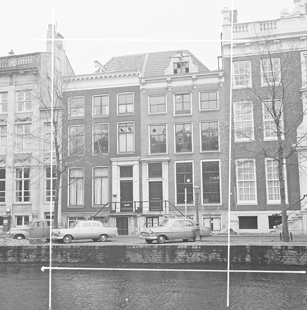 Herengracht 550-552 voor afbraak1961 Schaap SAA