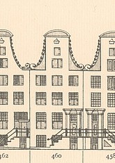 Keizersgracht 460, Tekening Caspar Philips
