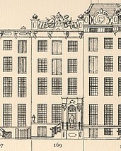 Keizersgracht 169, Tekening Philips Caspar