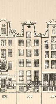 Keizersgracht 355, Tekening Caspar Philips