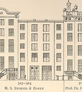 Keizersgracht 315, Tekening Caspar Philips