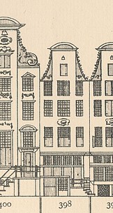 Herengracht 398, Tekening Caspar Philips