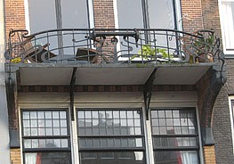 Keizersgracht 329, Balkon