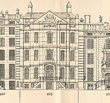 Herengracht 493, Tekening Caspar Philips