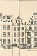 Herengracht 122 tekening Caspar Philips