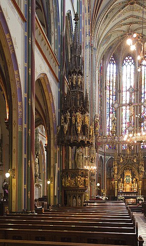 Singel 446, Kerk de Krijtberg, preekstoel