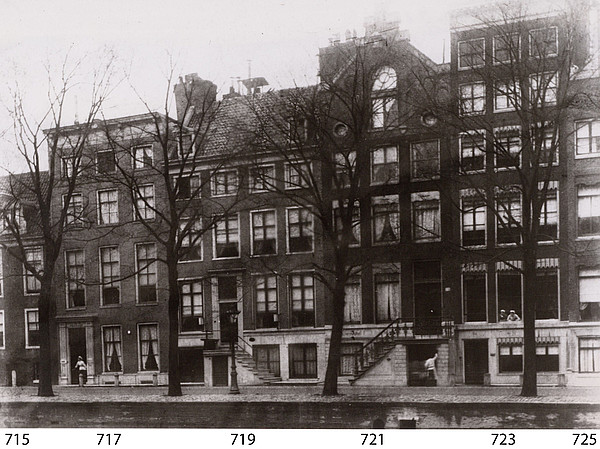 Keizersgracht 717 - 723 voor 1910 SAA