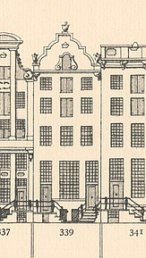Herengracht 339, Tekening Caspar Philips