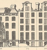 Keizersgracht 704 Tekening Caspar Philips