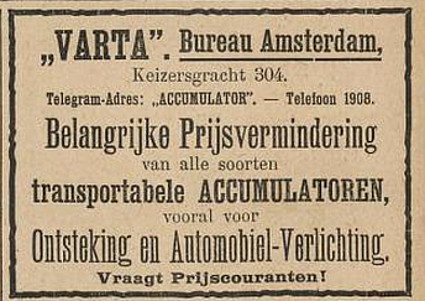Keizersgracht 304 Kampioen aug 1907