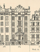 Herengracht 284 tekening Caspar Philips