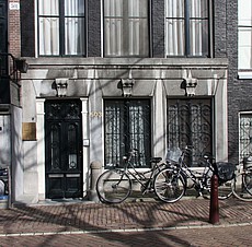 Keizersgracht 503, Ondergevel met voordeur
