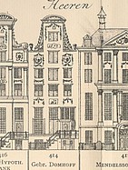 Herengracht 414, Tekening Caspar Philips