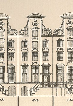 Herengracht 404, Tekening Caspar Philips