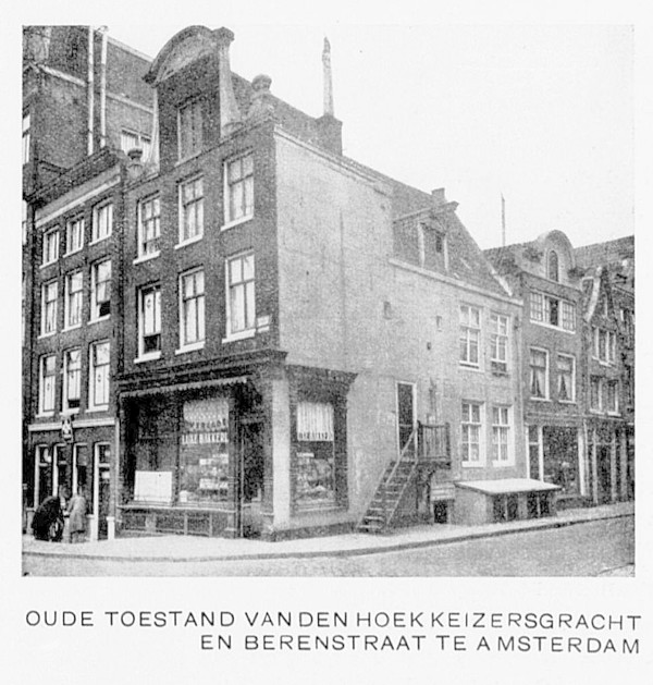 Keizersgracht 316 Bouwkundig weekblad Architectura 59 1938 Foto