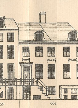 Keizersgracht 661, Tekening Caspar Philips