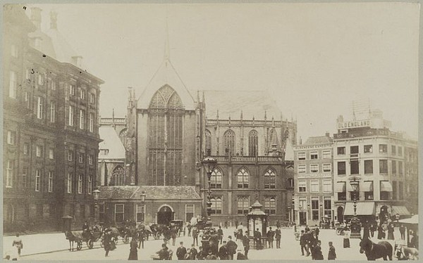 Nieuwe Kerk Damzijde voor 1900