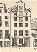 Keizersgracht 649, Tekening Caspar Philips